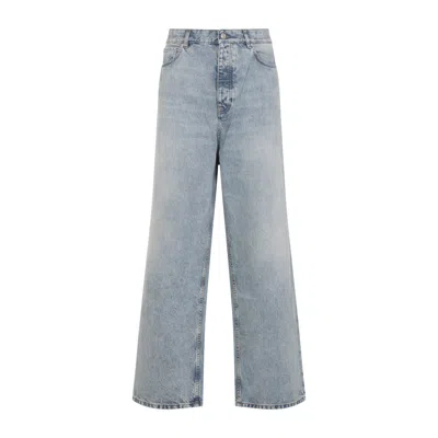 Balenciaga Light Blue Denim Jeans In Classic