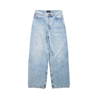Balenciaga Light Blue Denim Jeans In Classic