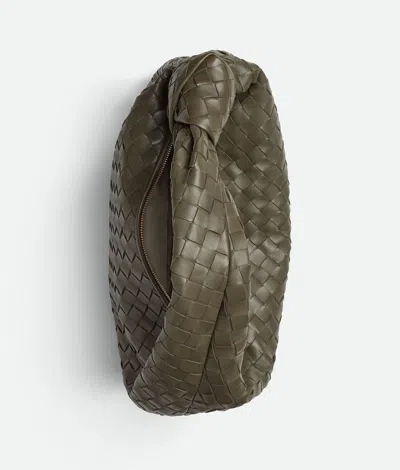 Bottega Veneta Leather Jodie Top-handle Bag In Green