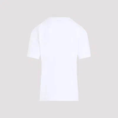 Brunello Cucinelli Chest Pocket Round Neck Short Sleeve T-shirt In White