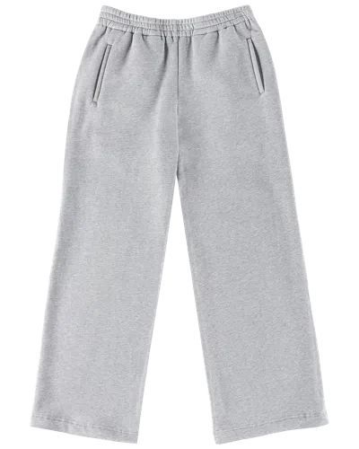 My Mum Made It Frill Fleece Lounge Pants In Gray
