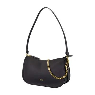 Coach Jimmy Choo Elisa Silver Shoe With 45mm Heel In Black