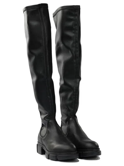 Copenhagen Black Leather Boots