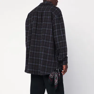 Destin Plaid Wool Shirt Jacket In Multi