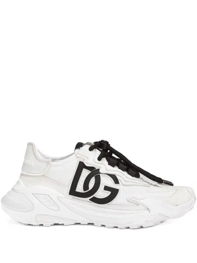 Dolce & Gabbana Sneaker Day Faster Black And White In White