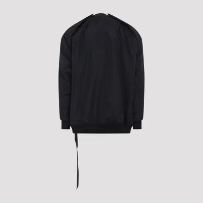 Drkshdw Bomber Jacket Convertible Jumbo Peter Flight In Black