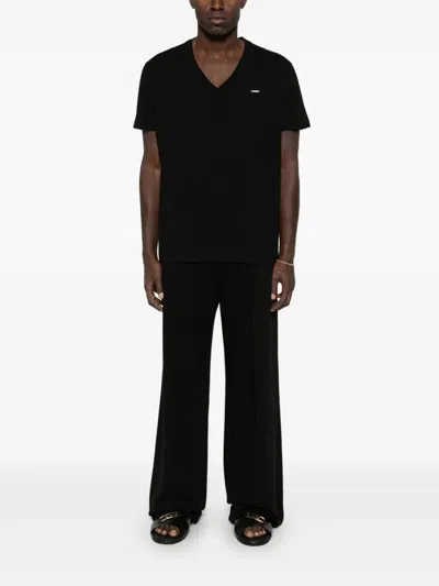 Dsquared2 Dsquared Men Cotton T-shirt In Black