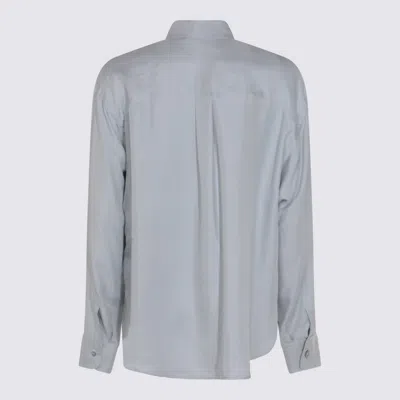 Antonelli Button-down Long-sleeved Shirt In Blue