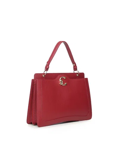 Coccinelle C-me Tote Bag In Red