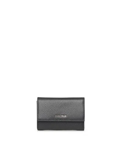 Coccinelle Metallic Soft Wallet In Black