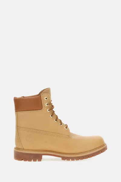 Timberland Round-toed Boots In Nude