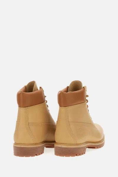 Timberland Round-toed Boots In Nude