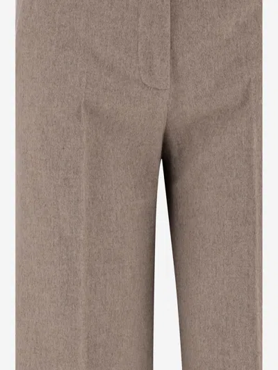Ql2 Wool Trousers In Multi