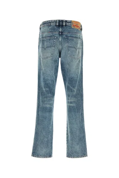 Diesel Men Denim Jeans In Blue