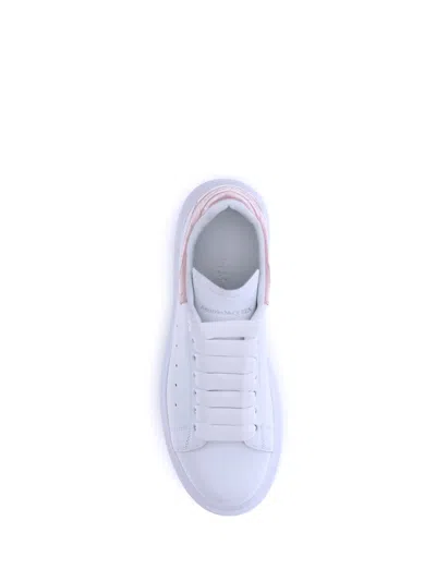 Alexander Mcqueen Leather Sneakers In White