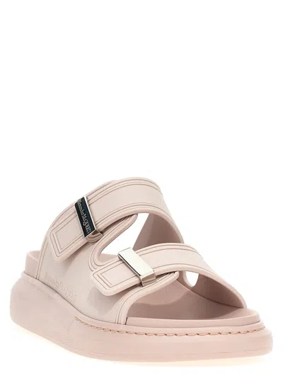 Alexander Mcqueen Alexander Mc Queen Tea Rose Hybrid Sandals In Pink
