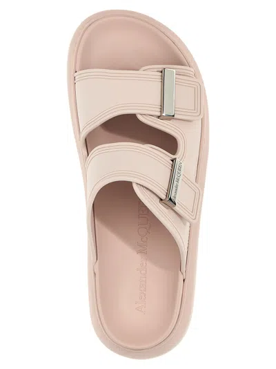 Alexander Mcqueen Alexander Mc Queen Tea Rose Hybrid Sandals In Pink