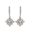 OSCAR DE LA RENTA Swarovski crystal-embellished earrings