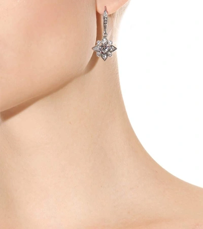 Shop Oscar De La Renta Swarovski Crystal-embellished Earrings