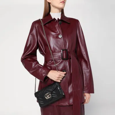 Gucci Gg Marmont Wallet On Chain In Blue