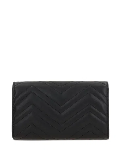 Gucci Gg Marmont Wallet On Chain In Blue