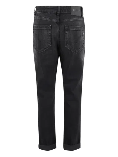 Dondup Pantalone Koons 30 Inches In Black