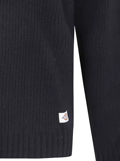 Dickies Construct Ribbed-knit Jumper In Blue