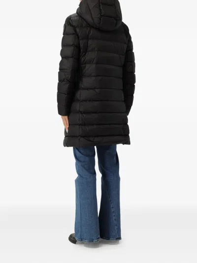 Blauer Agnes Black Raincoat With Beige Interior 301 In Black