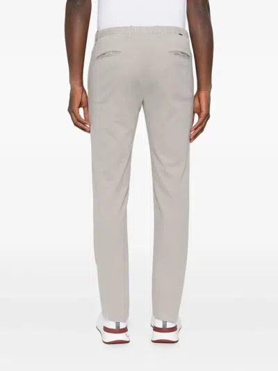 Incotex Elasticated-waist Trousers In Neutral