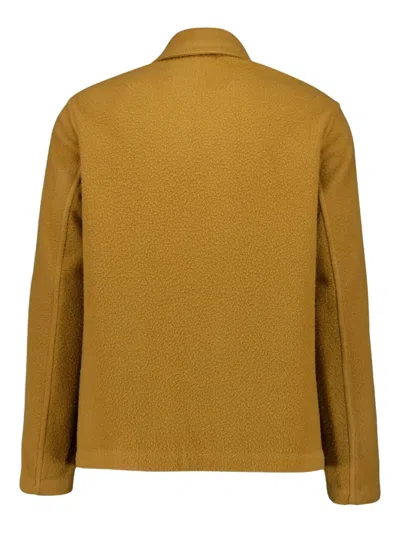 Piacenza Cashmere Button-up Cashmere Shirt Jacket In Brown