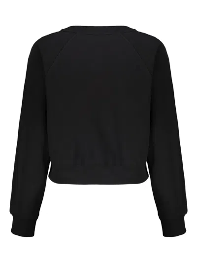 Parajumpers Elegant Cropped Sweater In Soft Material In Black