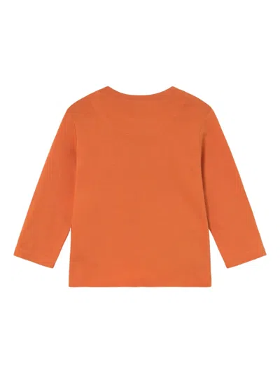 Mayoral Interactive Lenticular T-shirt In Orange