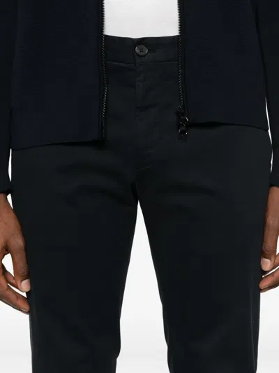 Incotex Elasticated-waist Trousers In Blue