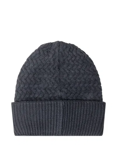 Barrow Wool Beanie Hat In Blue