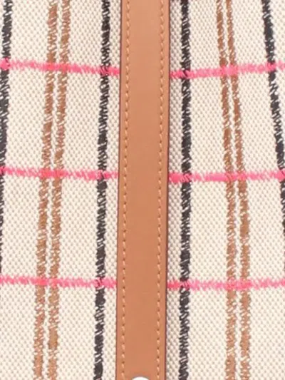 Pre-owned Hermes 2024 Couverture Lignes Picotin Lock 18 Handbag In Brown