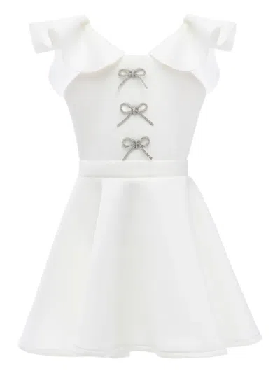 Mimi Tutu Trinity Bow-detail Dress In White