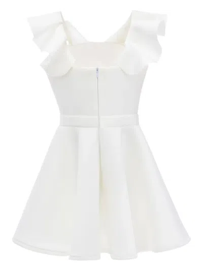 Mimi Tutu Trinity Bow-detail Dress In White