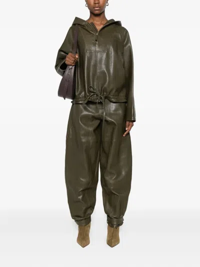 Co Workwear Pullover Olive In Green