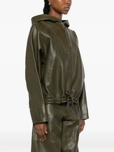 Co Workwear Pullover Olive In Green