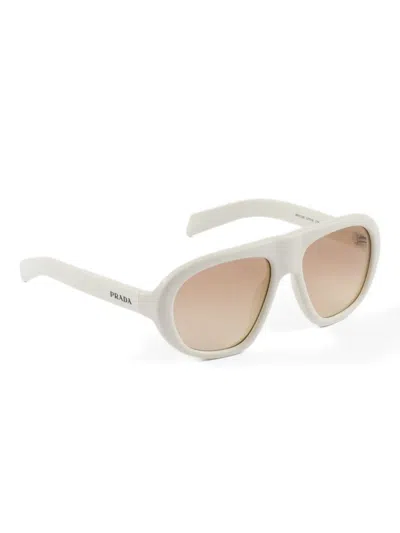 Prada Eyewear Collection Sunglasses In White