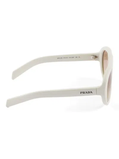 Prada Eyewear Collection Sunglasses In White