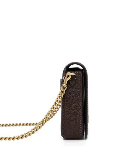 Coach Mila Cross Body Bag In Brown