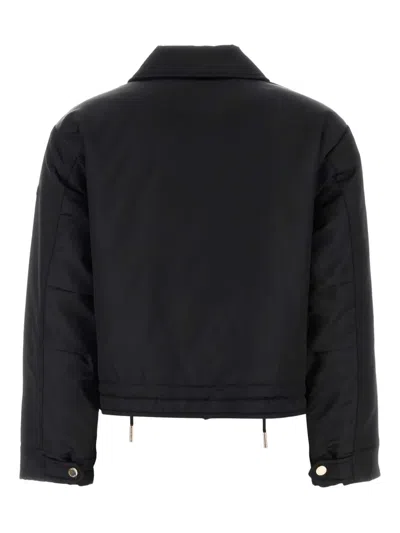 Michael Michael Kors Michael By Michael Kors Black Nylon Down Jacket In Black