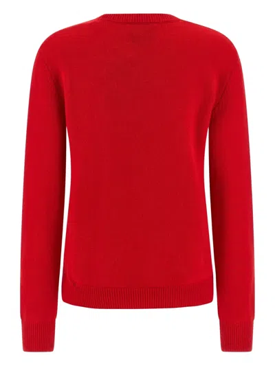 Mc2 Saint Barth 'new Queen - Snoopy Peanuts' Sweater Limited Ed. In Red