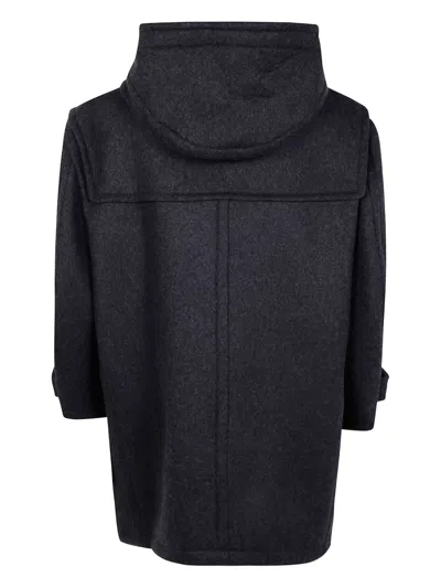 Kolor Coat 04 Montgomery Coat In Black