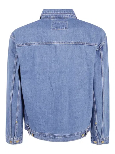 Dickies Trucker Denim Jacket In Blue