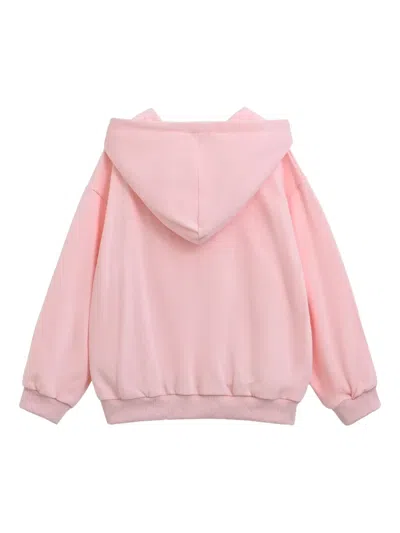 Mimi Tutu Appliqué Hooded Tracksuit In Pink