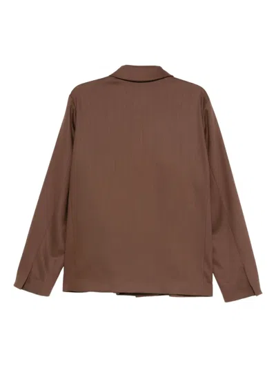 Costumein Long-sleeved Shirt In Brown