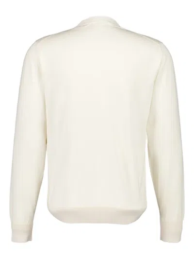 Piacenza Cashmere Buttoned V-neck Cardigan In Neutral