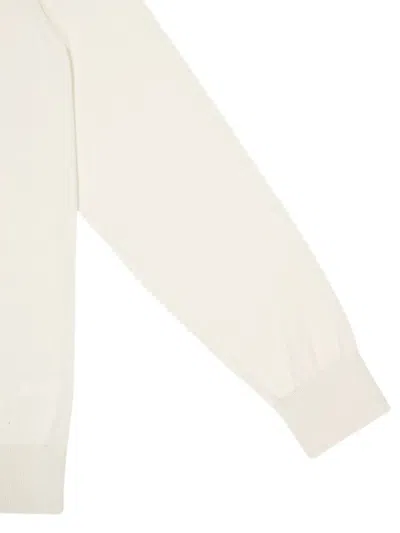 Piacenza Cashmere Buttoned V-neck Cardigan In Neutral